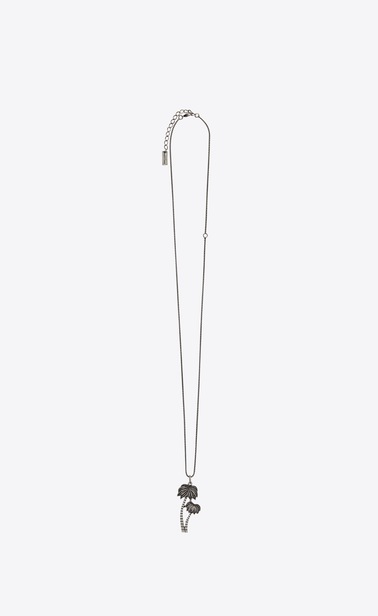 Palm charm pendant in metal